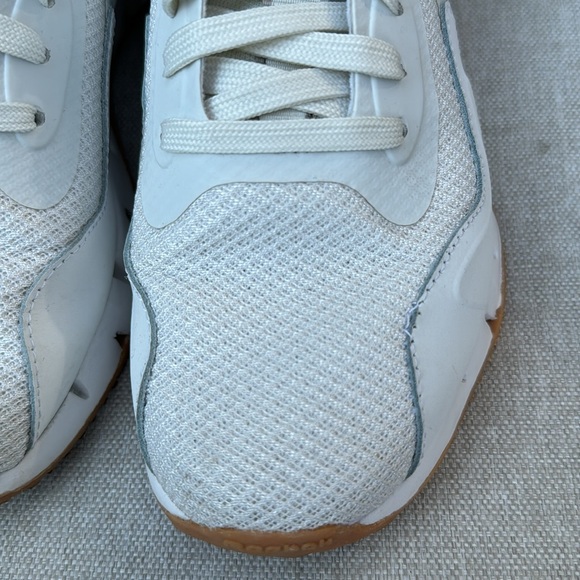 Reebok Ortholite Zig Dynamica Sneaker-Sz 8-Chalk/White Combo-Gum Soles - Picture 7 of 15